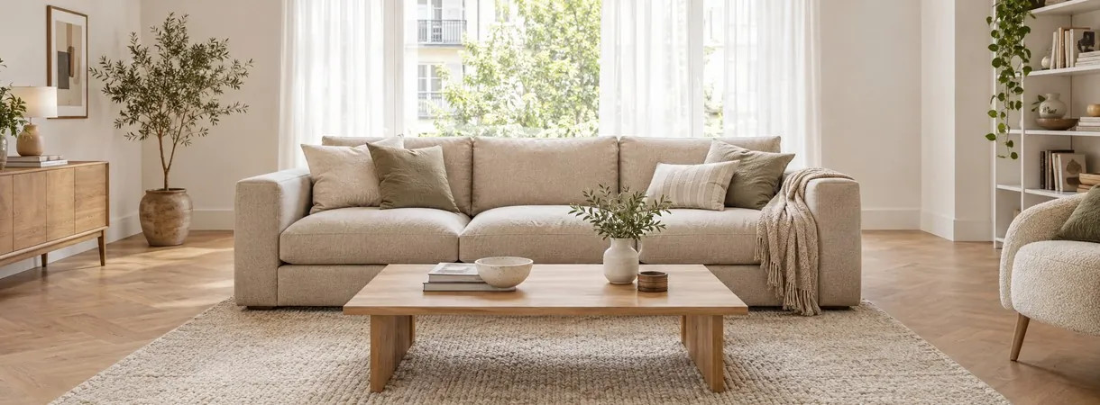 Como escolher um sofá para a sala: forma, medidas, enchimento e tecido