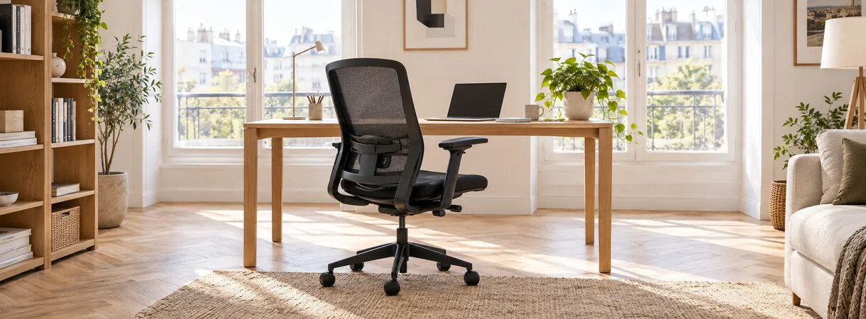 Cadeira de escritório ergonómica: como escolher e regular
