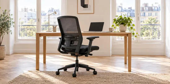 Cadeira de escritório ergonómica: como escolher e regular