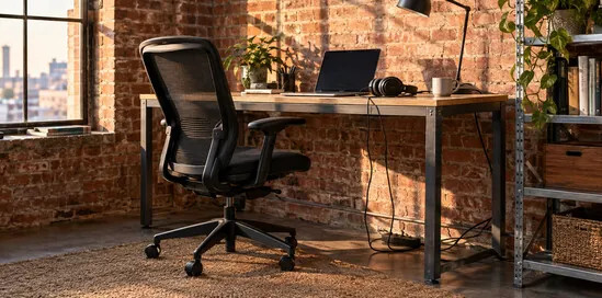 Cadeira de escritório ergonómica: como escolher e regular