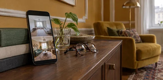 Aplicação de design de interiores: o designer IA da Biano já está no telemóvel
