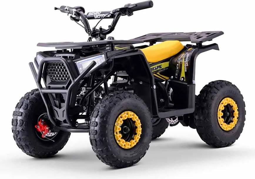 Moto 4 elétrica para crianças ATV Motors ESCAPE 800W Amarela