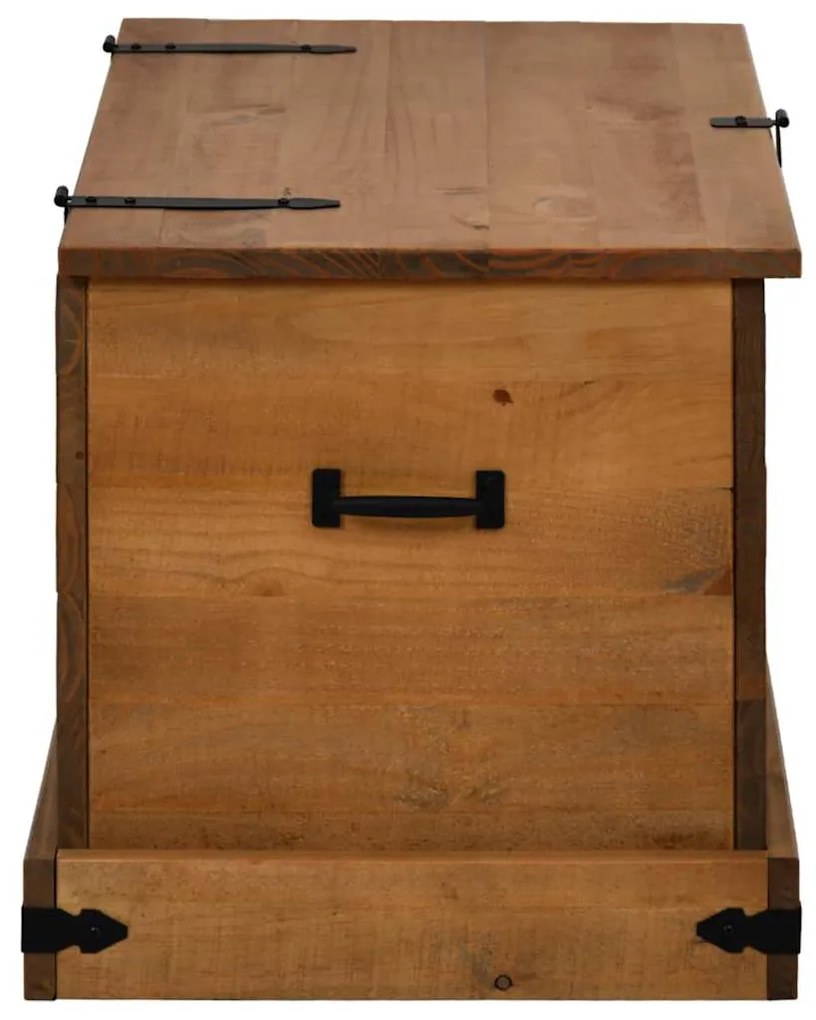 Caixa de arrumação HALDEN 91x48x47 cm pinho maciço