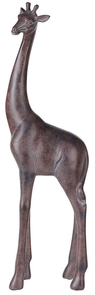 Figura decorativa castanha 55 cm MANBU Beliani
