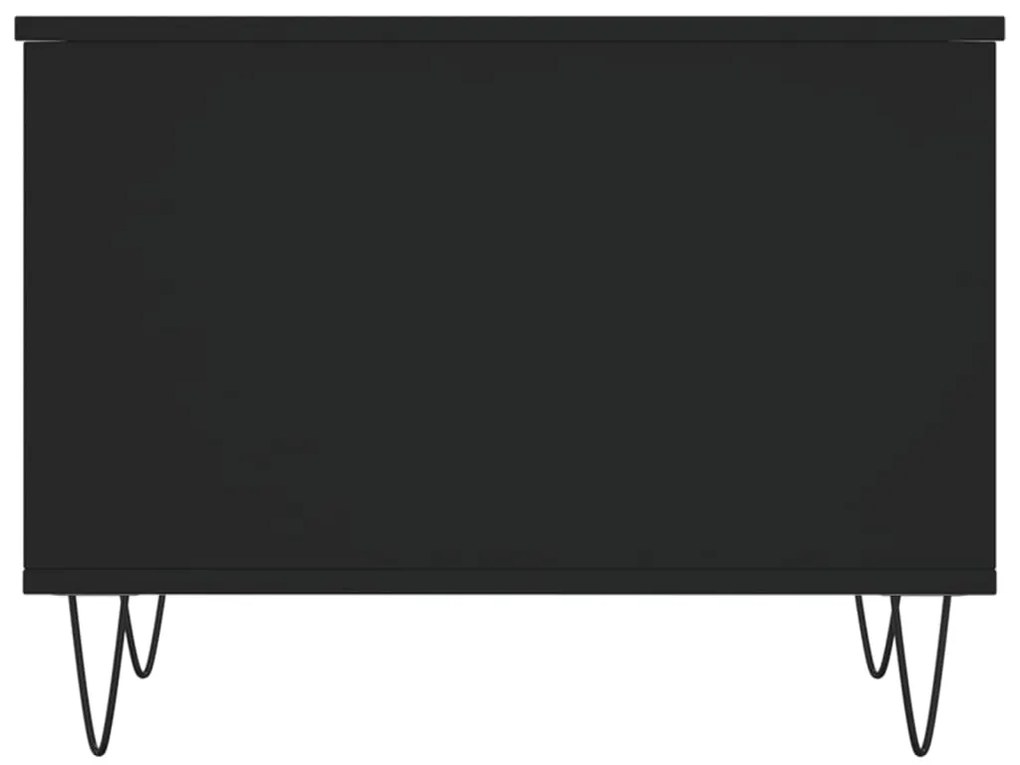 Mesa de centro 60x44,5x45 cm derivados de madeira preto