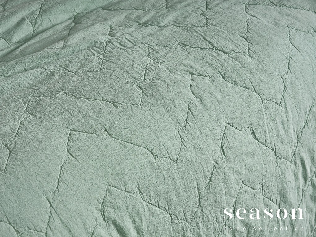 COLCHA LOVER / Verde: colcha 250x270 cm ( largura x comprimento ) +  2  almofadas cheias 50x70 cm