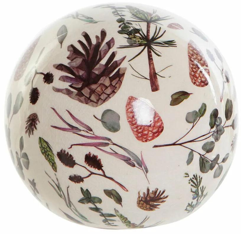 Bola decorativa DKD Home Decor Abacaxi servies (12 x 12 x 12 cm)