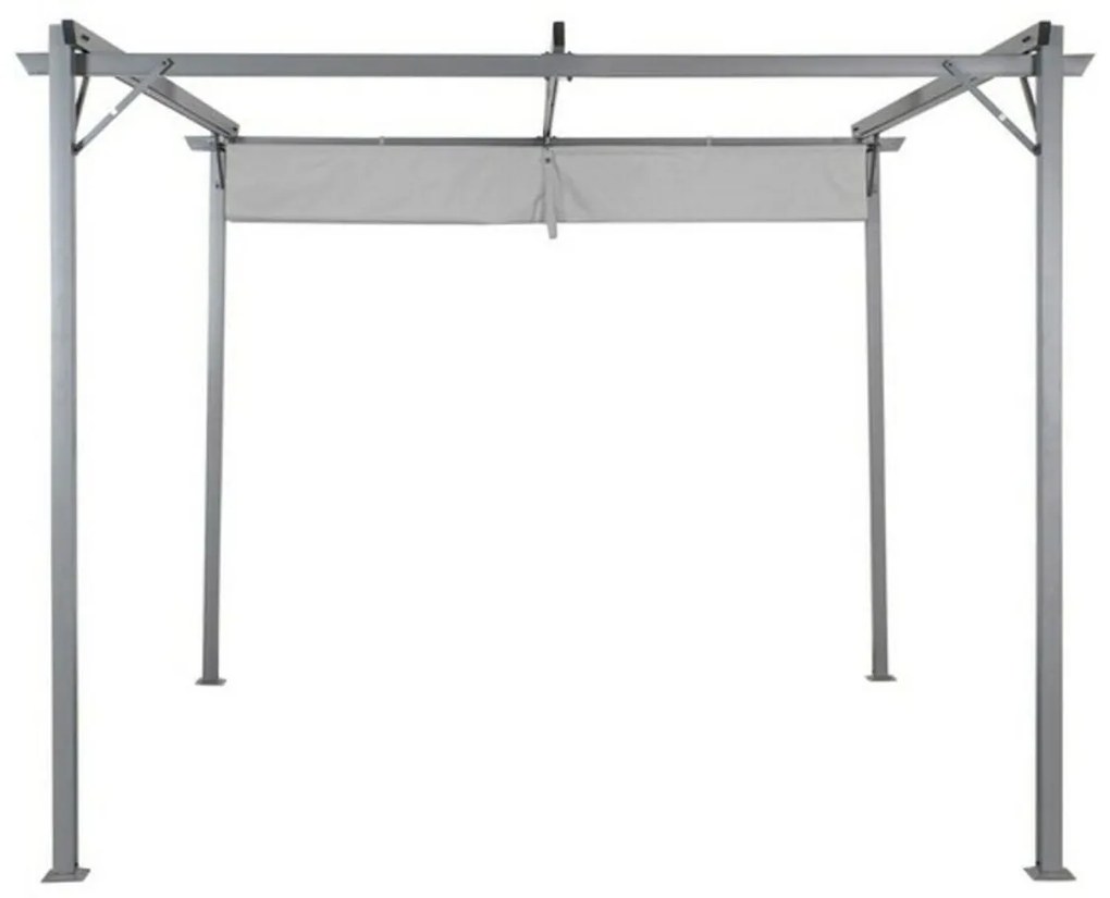 Pérgula DKD Home Decor MB-179019 290 x 290 x 230 cm Aço Metal/Plástico