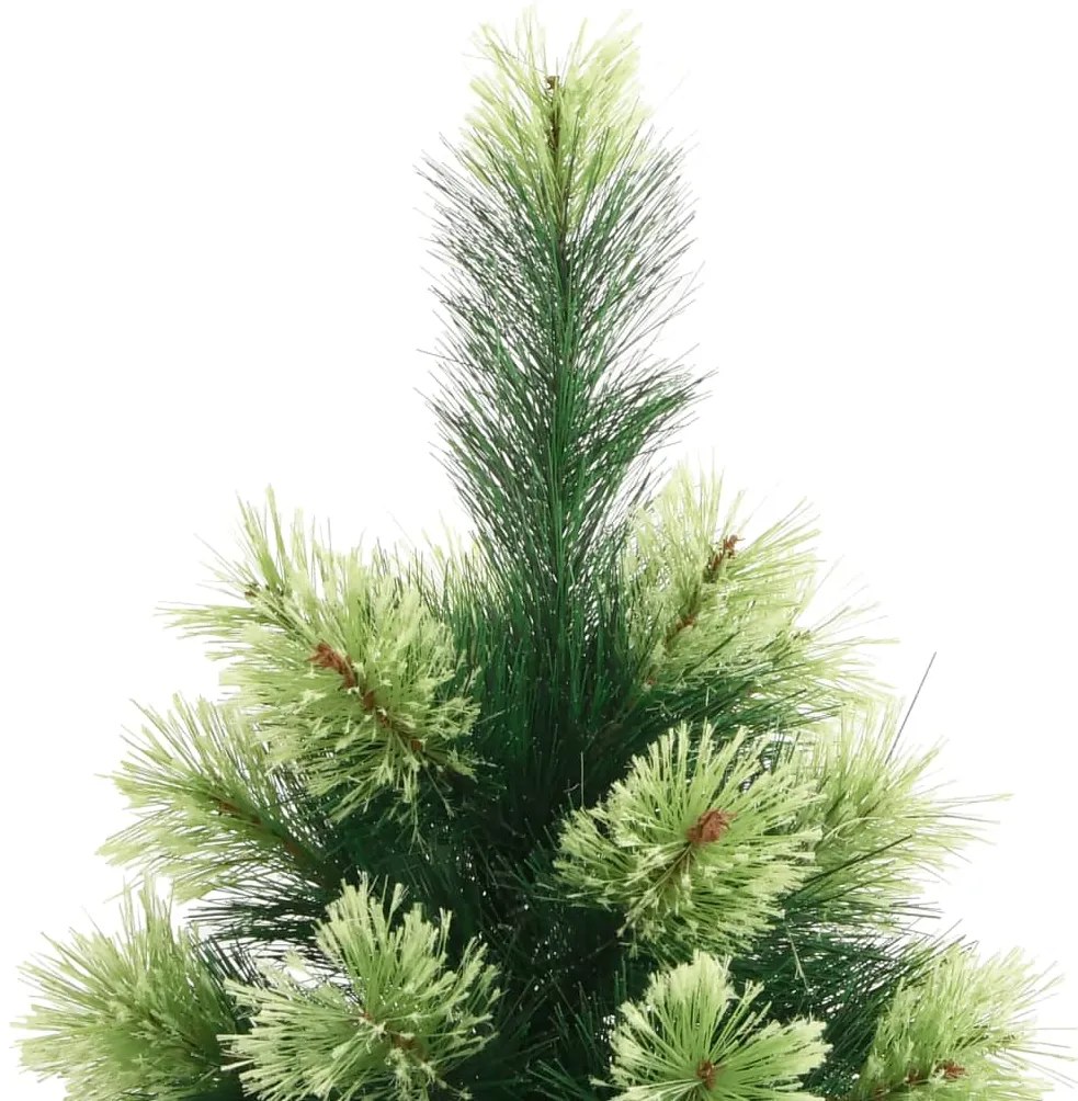Árvore de Natal artificial articulada com suporte 240 cm