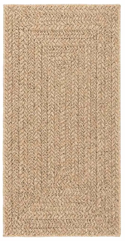 Tapete ZIZUR 100x200 cm aspeto de juta interior e exterior