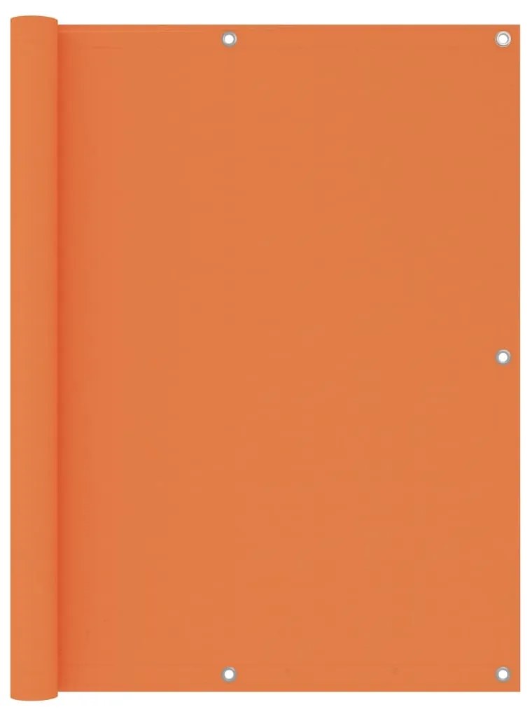 Tela de varanda 120x600 cm tecido Oxford laranja