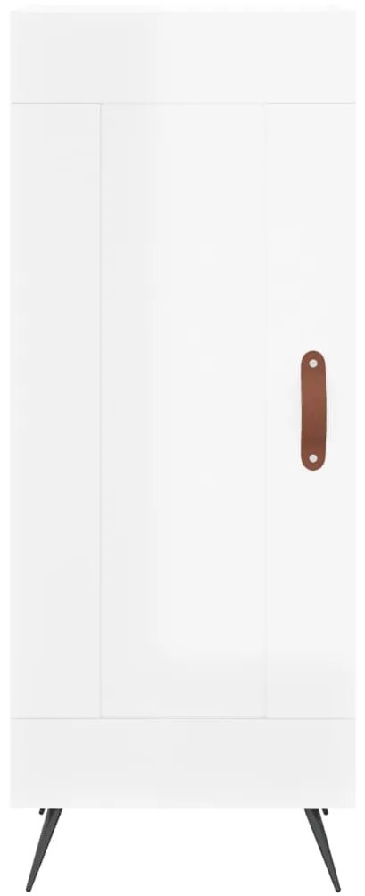 Aparador 34,5x34x90 cm derivados de madeira branco brilhante