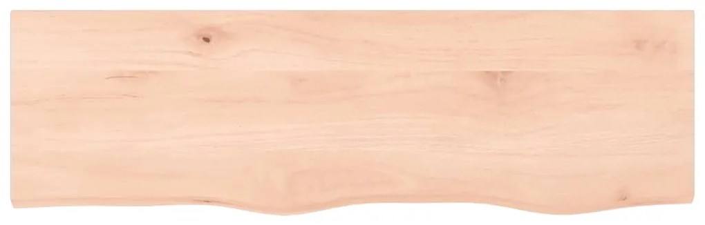 Prateleira de parede 100x30x(2-6)cm carvalho maciço não tratado