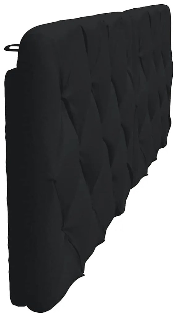 Almofadão de cabeceira 180 cm tecido preto