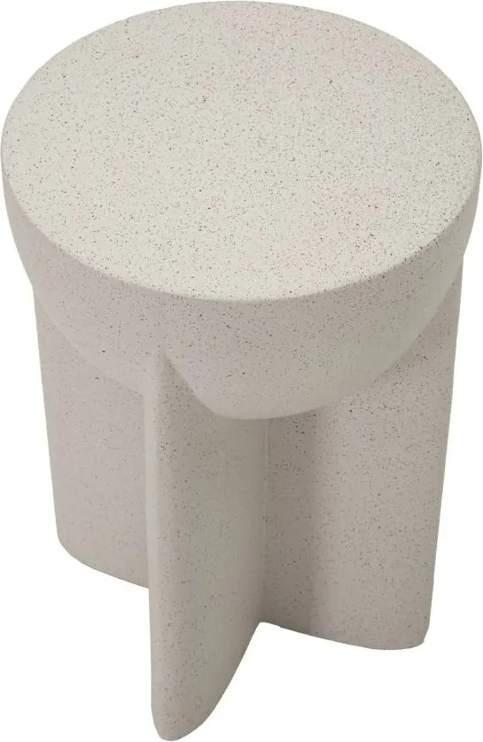 MESA DE APOIO Ø 33,5X48,5 CM CREME