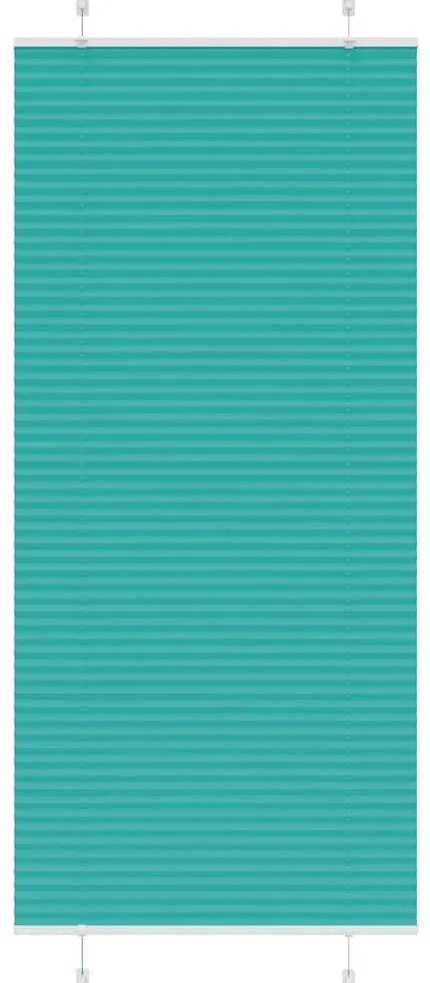 Gasolina verde Plissada Cega 100x200 cm Largura Tecido 99,4 cm