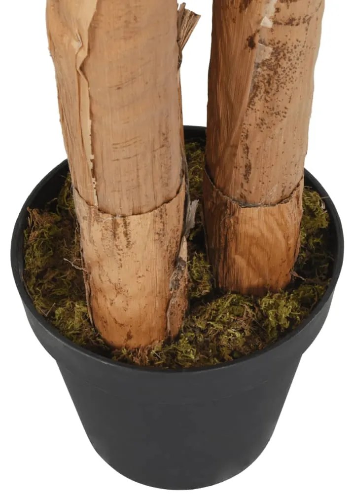 Bananeira artificial 19 folhas 180 cm verde