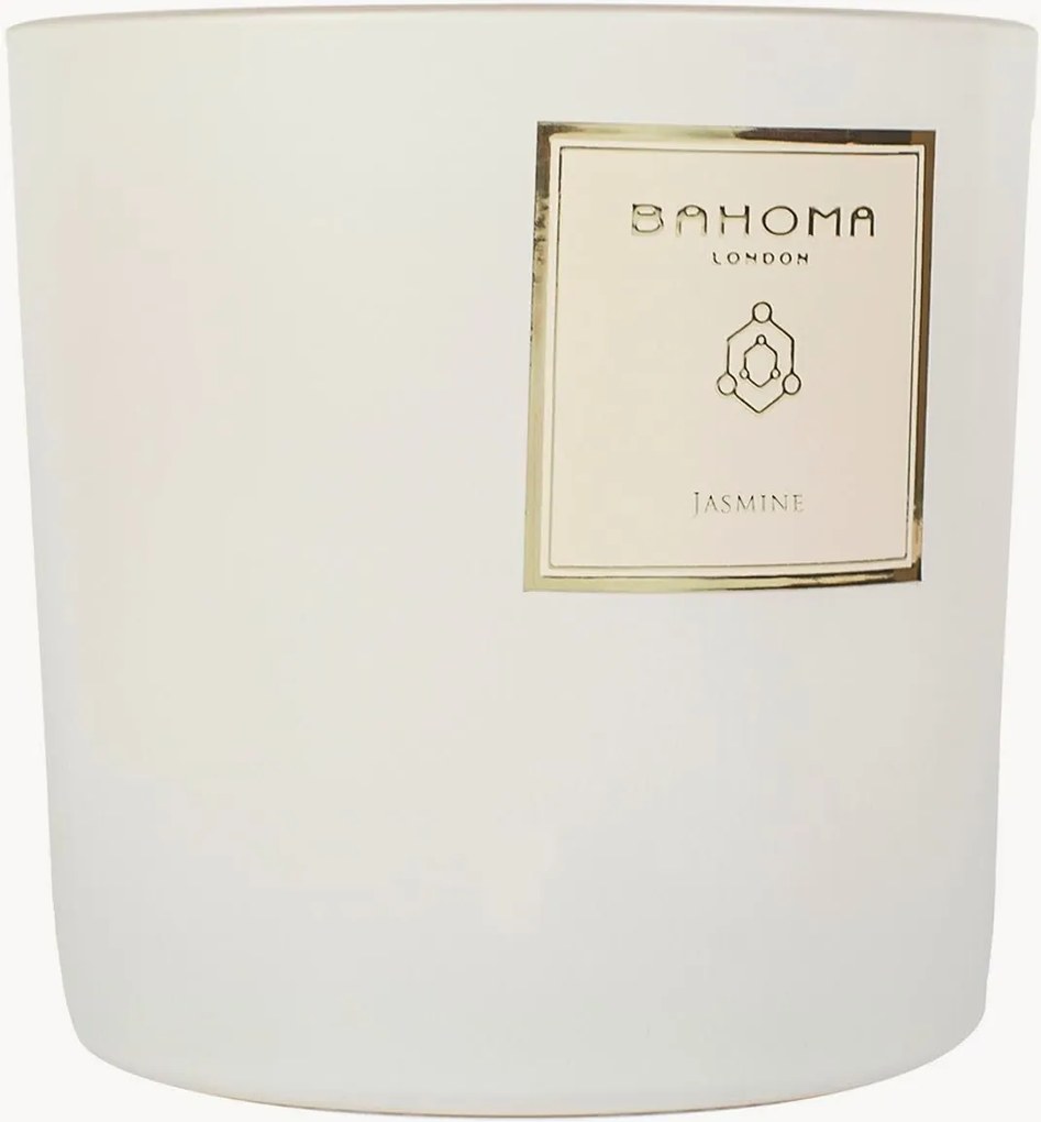 Vela perfumada artesanal com dois pavios Pearl (jasmim)