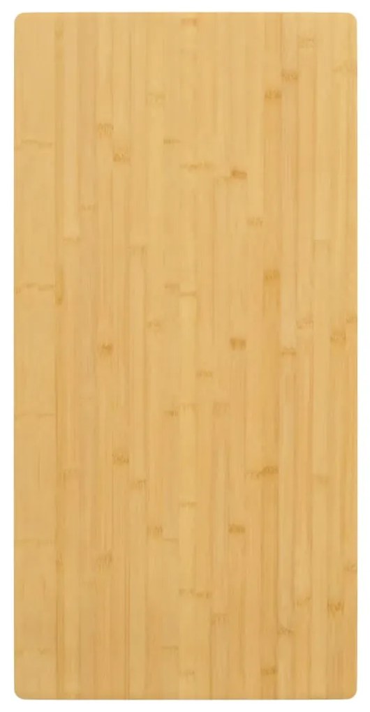 Tampo de mesa 50x100x4 cm bambu
