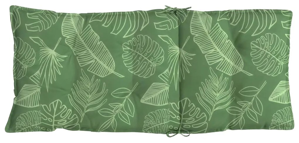Almofadões p/ cadeira encosto alto 2 pcs tecido oxford folhas