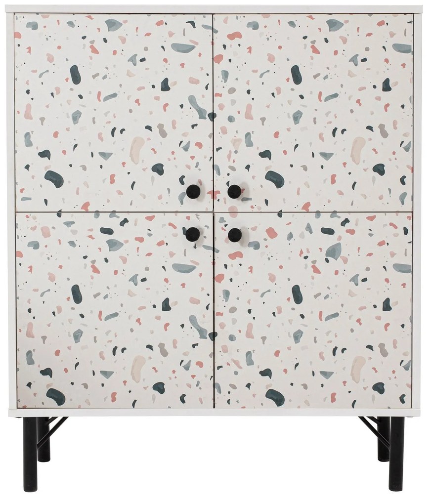 Armário Multiusos Multilux – Multicolor – 95 x 111 x 36 cm