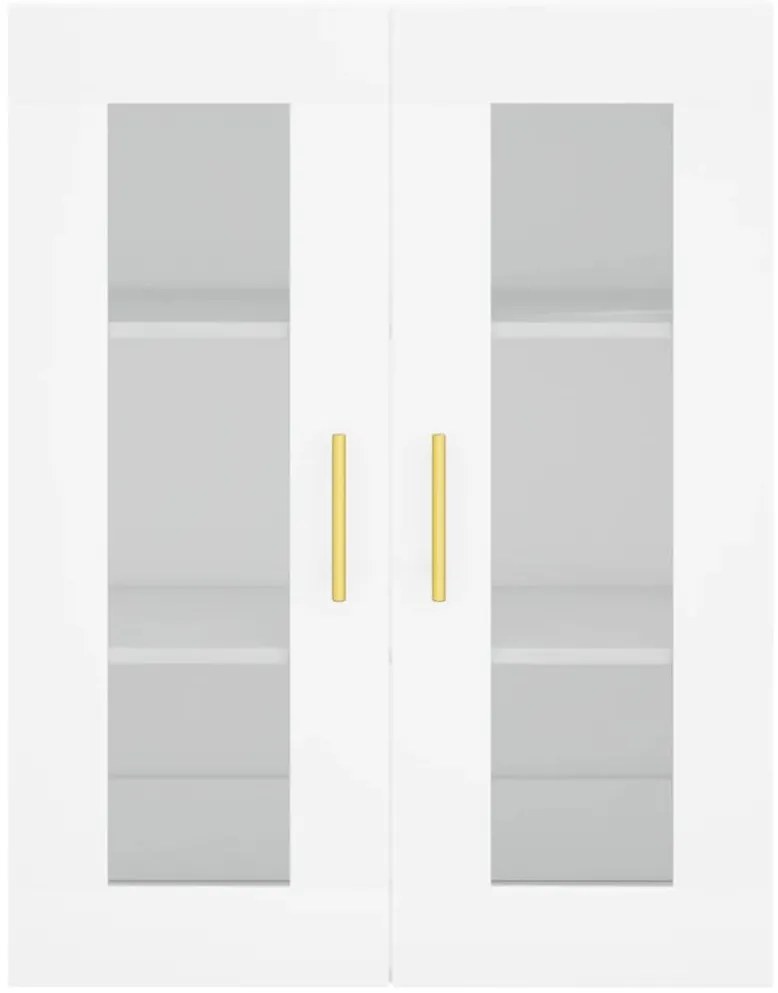 Armário alto 69,5x34x180 cm derivados de madeira branco