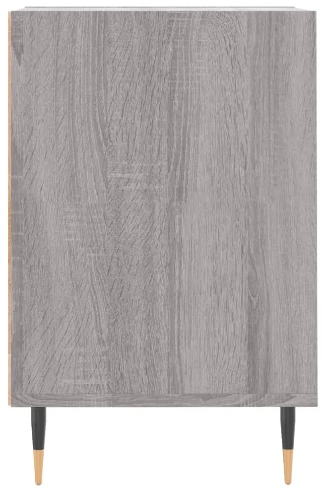 Móvel de TV 160x35x55 cm derivados de madeira cinzento sonoma