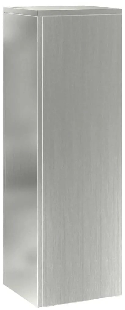 Suportes de Plantas para Exterior Pilar 2 pcs 24x24x75 cm Aço Galvaniz
