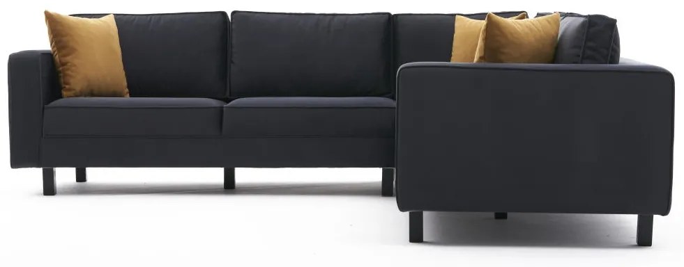 Sofá de Canto Kale – Antracite – 258 x 83 x 258 cm