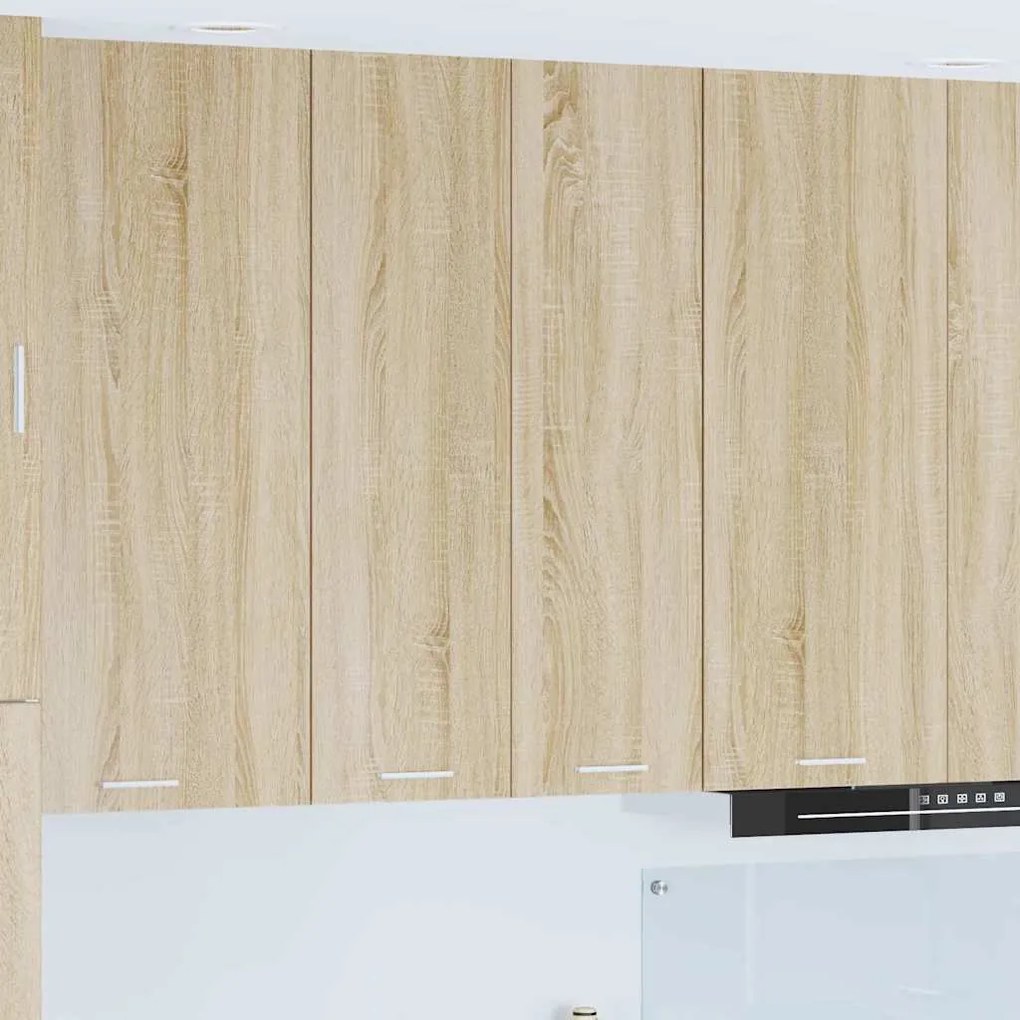 vidaXL Armário suspenso com porta Carvalho Sonoma 60 x 31 x 100 cm