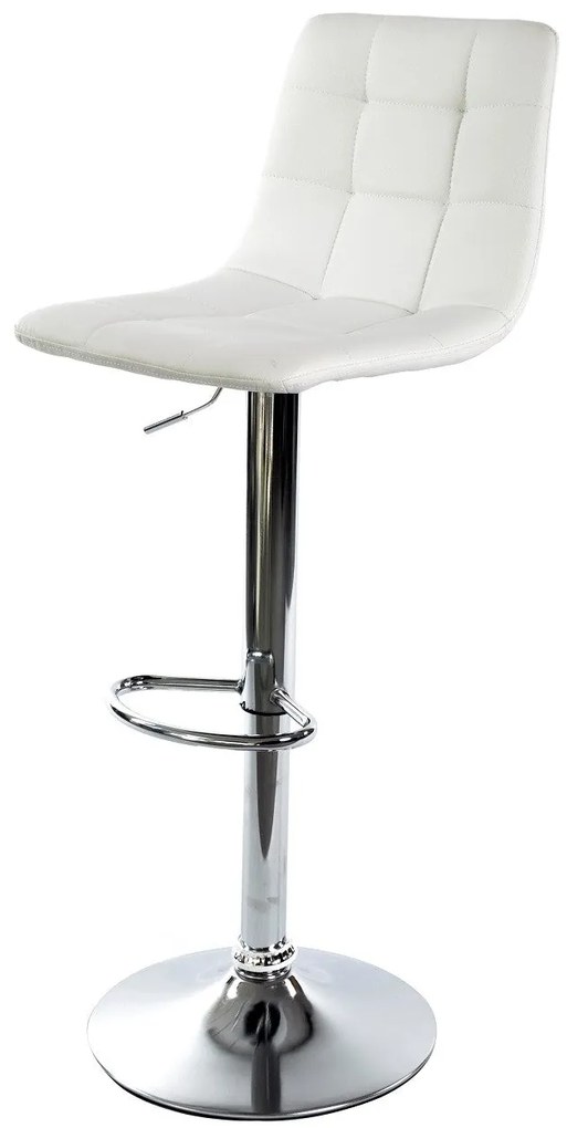 Conjunto de 2 Bancos de Bar DESEO NEW com Estrutura Cromada e Assento