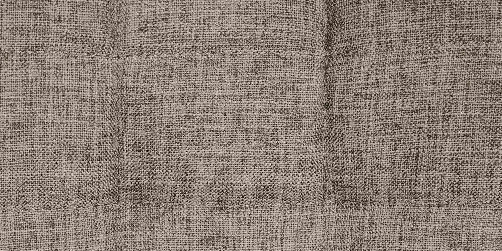 Banco de bar Tover em tecido e com estrutura preta 48 x 81-105 x 54 cm Castanho acinzentado