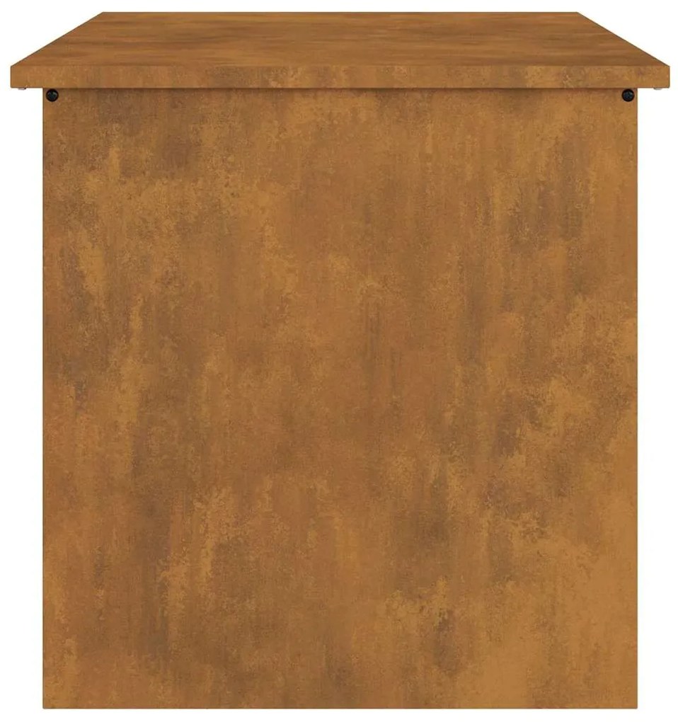 Caixa de Armazenamento Externa Castanho 55 x 50.5 x 50 cm