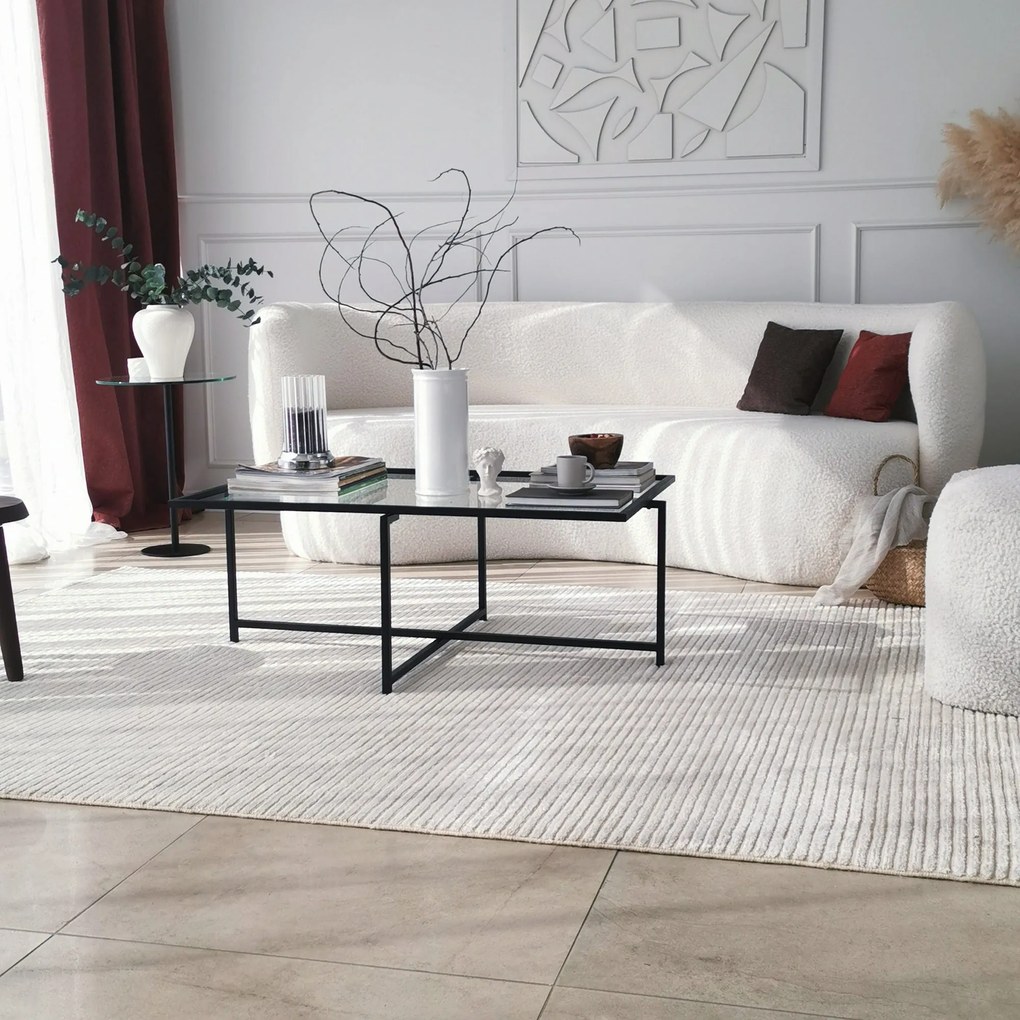 Mesa de Centro Sun S408 – Preto – 94x35x64 cm