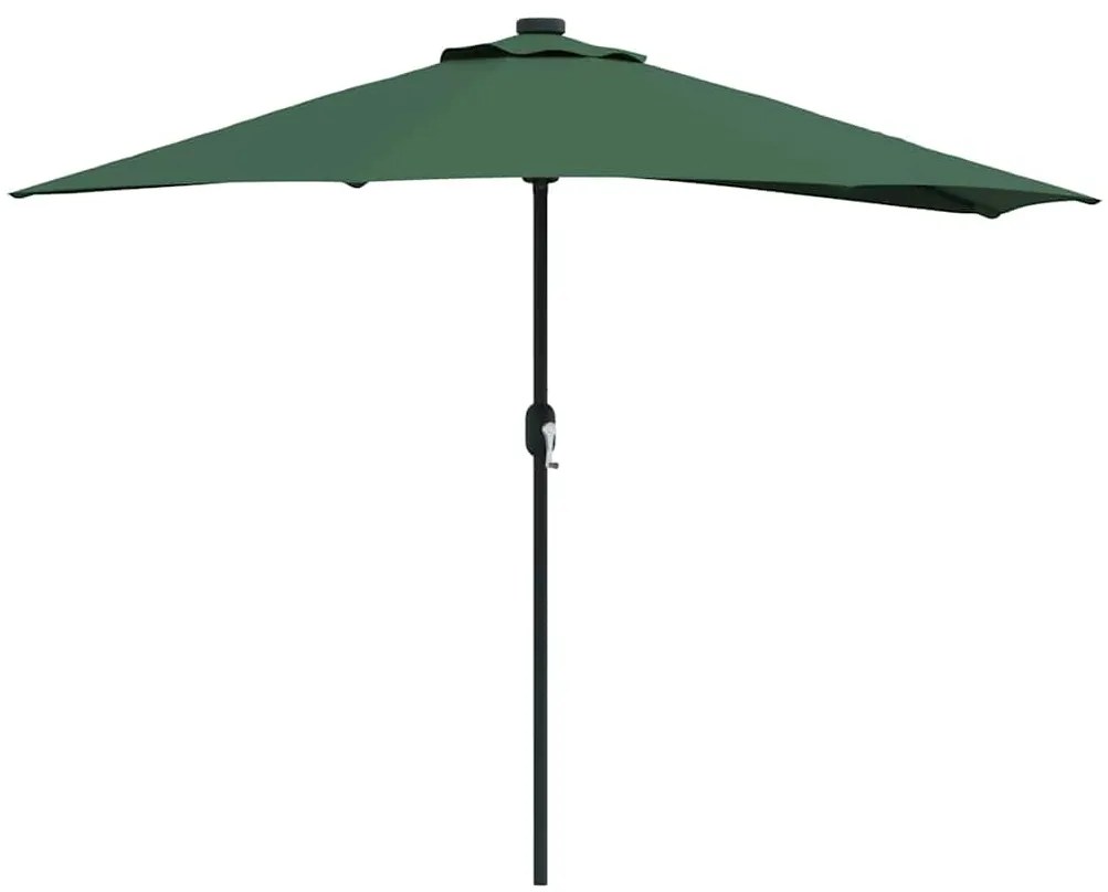 Parasol de Jardim Meio Verde Médio