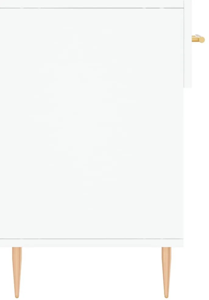 Banco sapateira 102x35x55 cm derivados de madeira branco