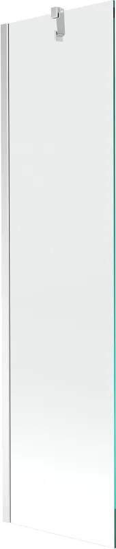 Mexen Next resguardo de banheira 1-folha 50 x 150 cm, transparente, cromado - 895-050-000-00-00-01