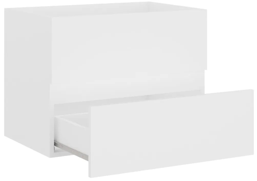 Conjunto de móveis de casa de banho contraplacado branco