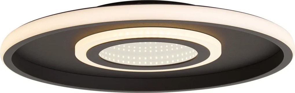 Candeeiro de Teto Moderno Preto Incl. LED Interruptor de 3 Posições - Frini