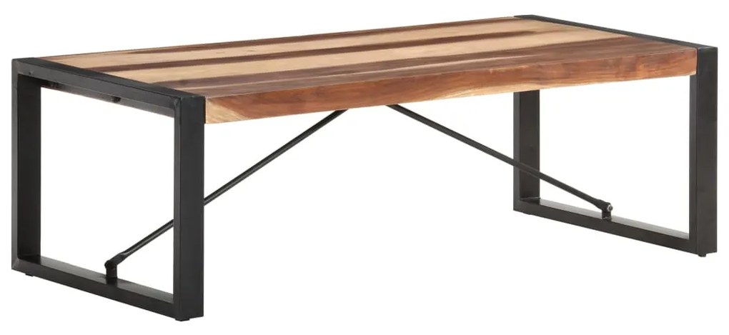 Mesa de centro 120x60x40 cm madeira maciça