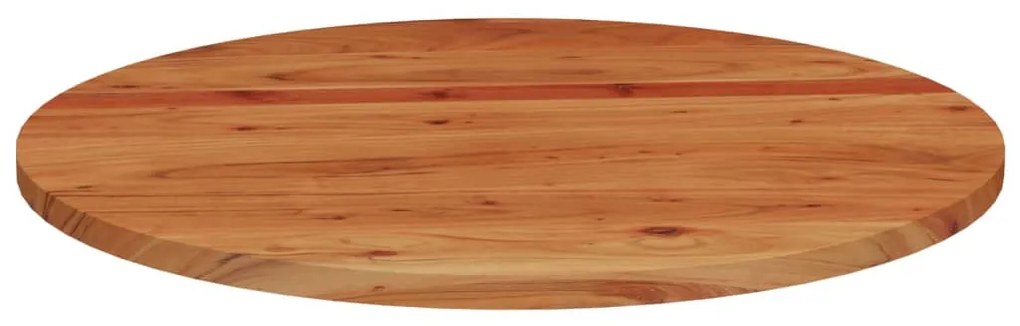 Tampo de mesa redondo Ø90x3,8 cm madeira de acácia maciça