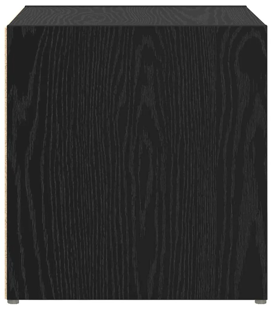 Gabinete para TV 2 pcs Preto 37 x 35 x 37 cm Madeira processada