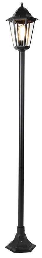 Candeeiro de pé inteligente para exterior preto 170cm incl. Wifi ST64 - New Orleans