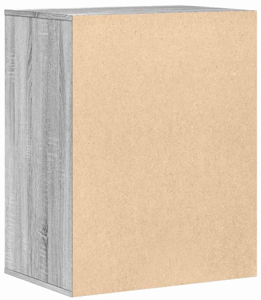 Cómoda com 4 Gavetas - 60x41x76 cm - derivados de madeira - cinzento s