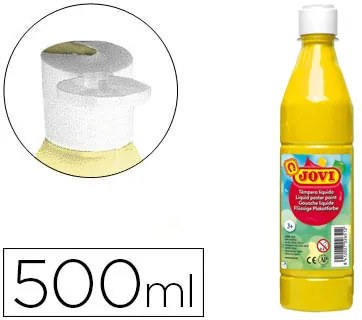Guache Liquido Jovi 500 Ml Amarelo Claro