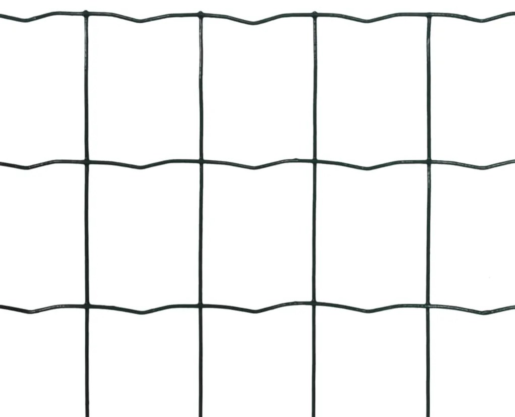 Cerca 25 x 1,0 m aço verde