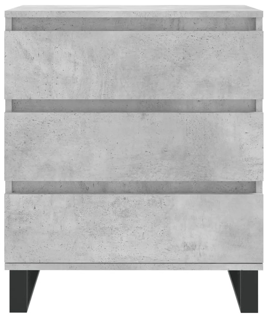 Aparador 60x35x70 cm derivados de madeira cinzento cimento