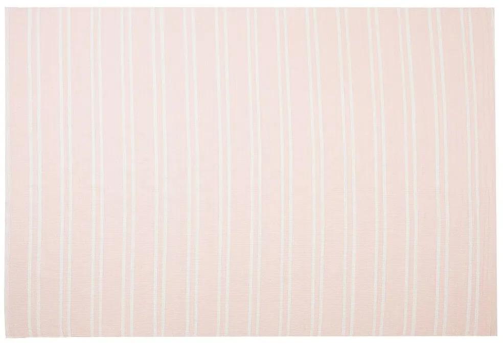 Tapete de exterior rosa 160 x 230 cm AKYAR Beliani