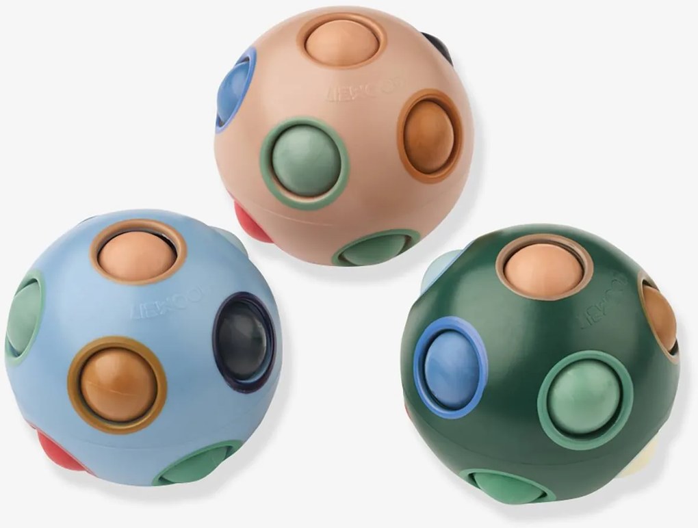 Lote 3 bolas puzzle LIEWOOD multicolor