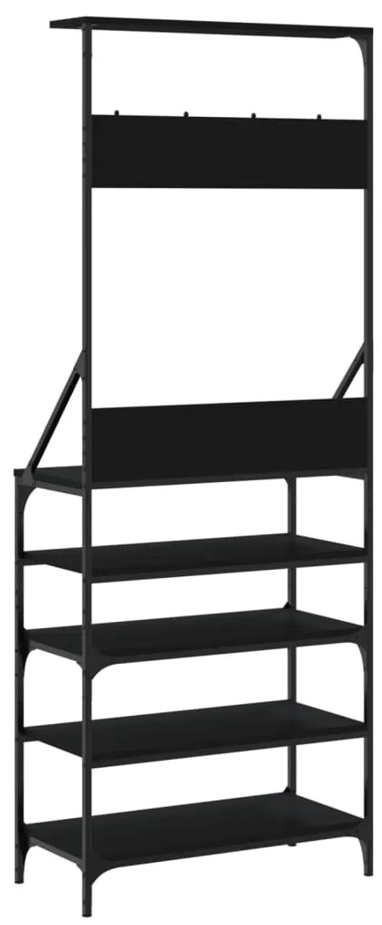 Conjunto de Entrada - Bengaleiro c/ arrumação de calçado 70x34x184 cm